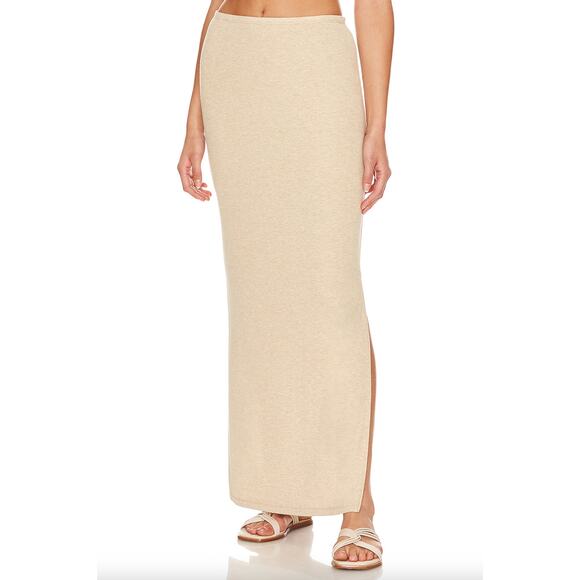 LNA Steph Rib Midi Skirt Medium - Picture 2 of 13